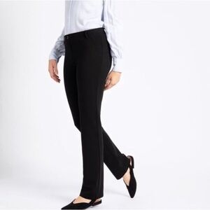 Betabrand Classic Straight Leg Yoga Pants Black Pull On Size S Petite Women’s